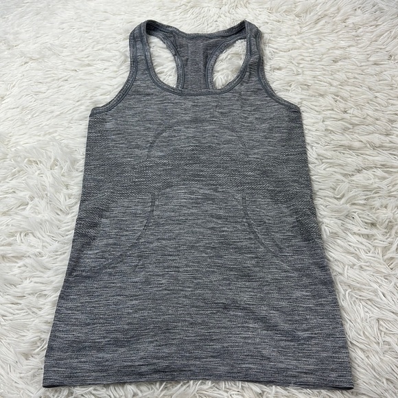 Lululemon Swiftly Tech Tank Heathered Slate Grey - Picture 1 of 4